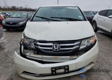 2016 Honda Odyssey Lx z USA, uszkodzony, nr VIN 5FNRL5H21GB091261